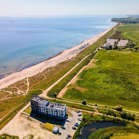 Beachterraceone - Eg, Meerblick, Terrasse, Kamin, Sauna Olpenitz Exteriör bild