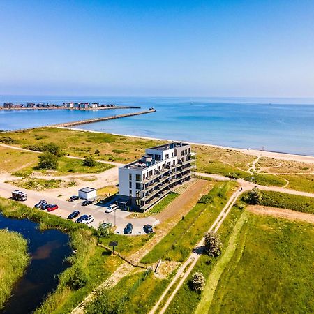 Beachterraceone - Eg, Meerblick, Terrasse, Kamin, Sauna Olpenitz Exteriör bild