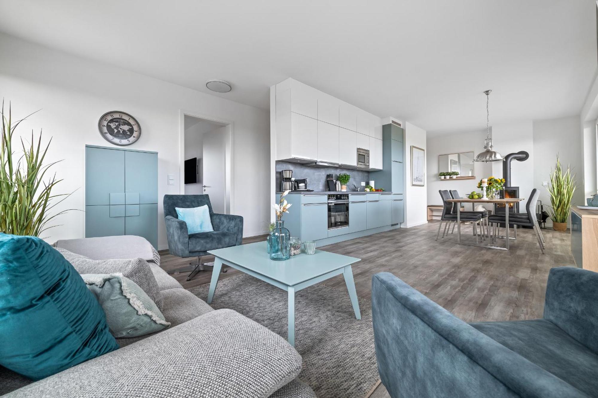 Beachterraceone - Eg, Meerblick, Terrasse, Kamin, Sauna Olpenitz Exteriör bild