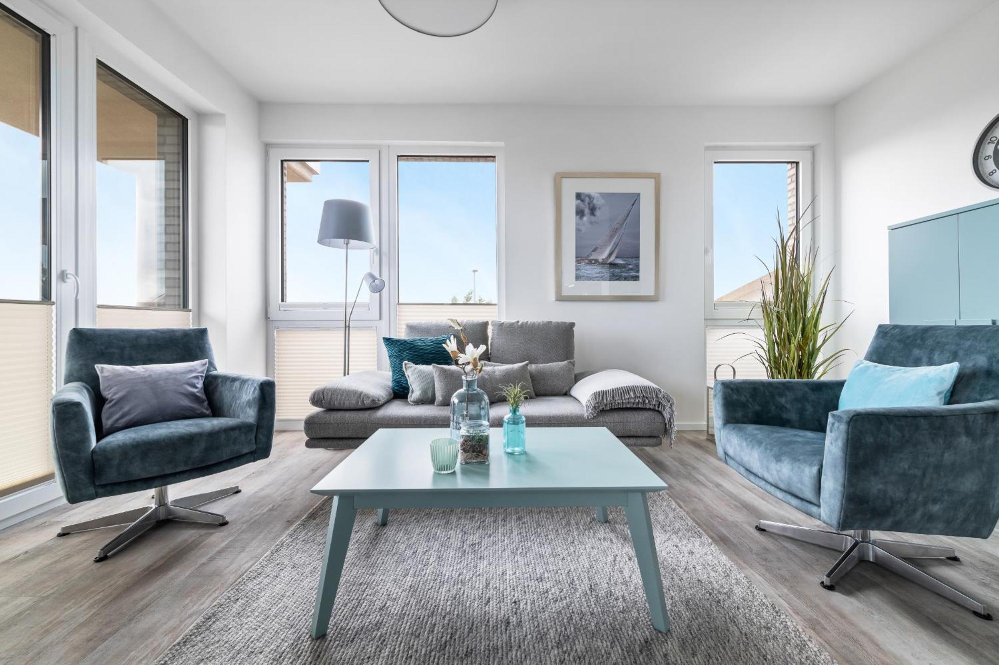 Beachterraceone - Eg, Meerblick, Terrasse, Kamin, Sauna Olpenitz Exteriör bild